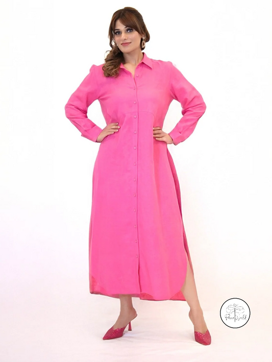 The Pretty Print Shirtdress