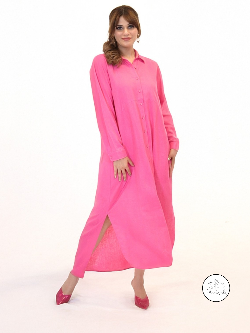 The Pretty Print Shirtdress