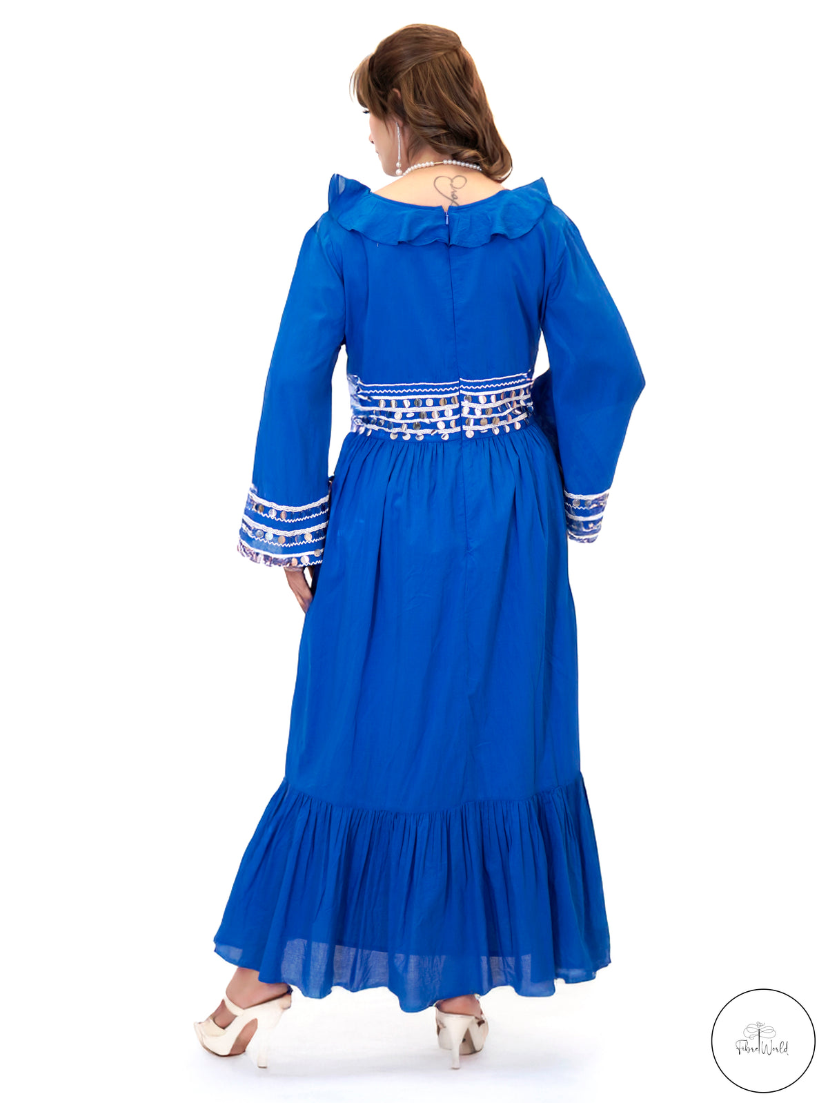 The Boho Blues & Sparkle Dress