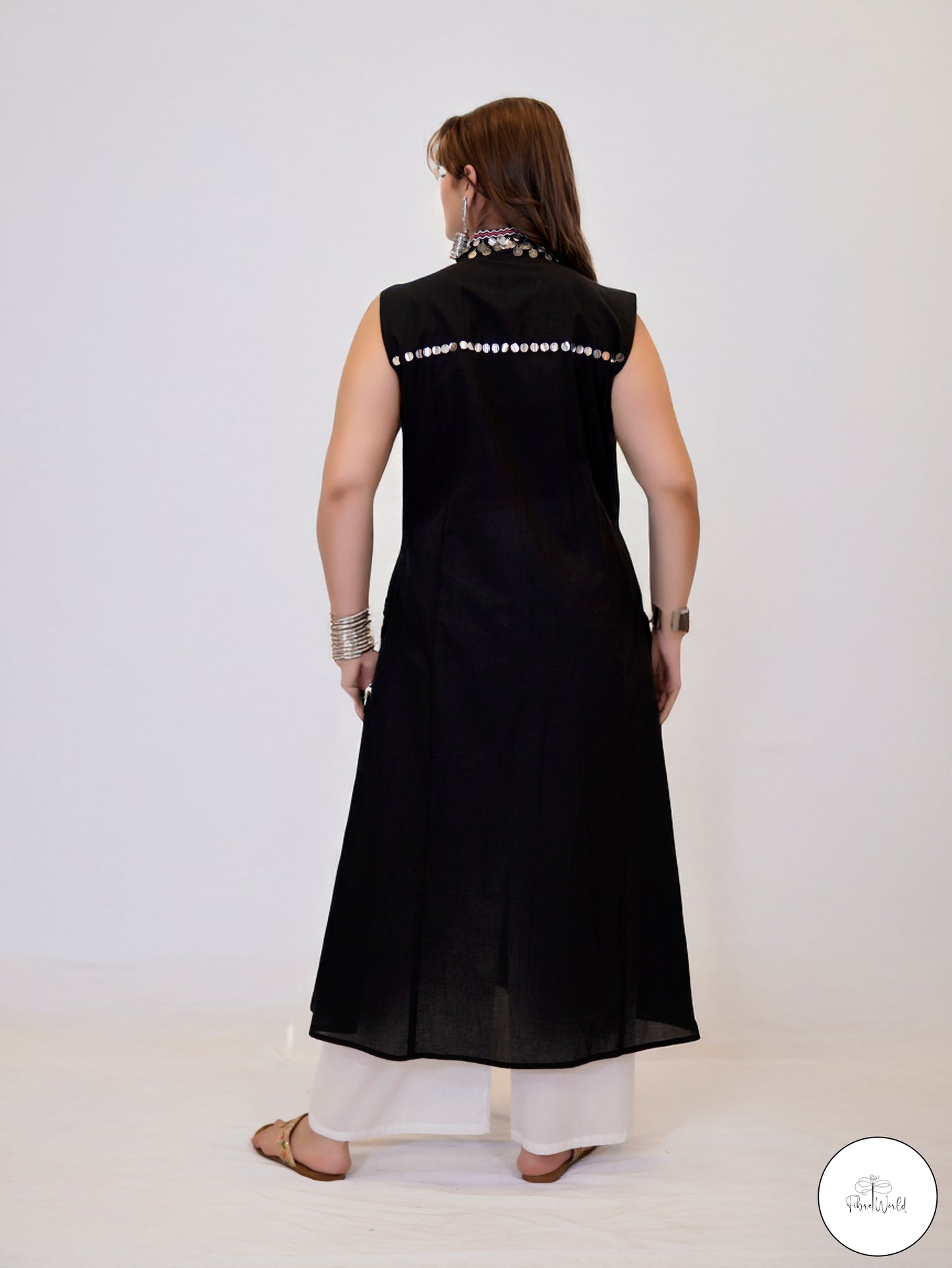 The Gypsy Noir Kurta