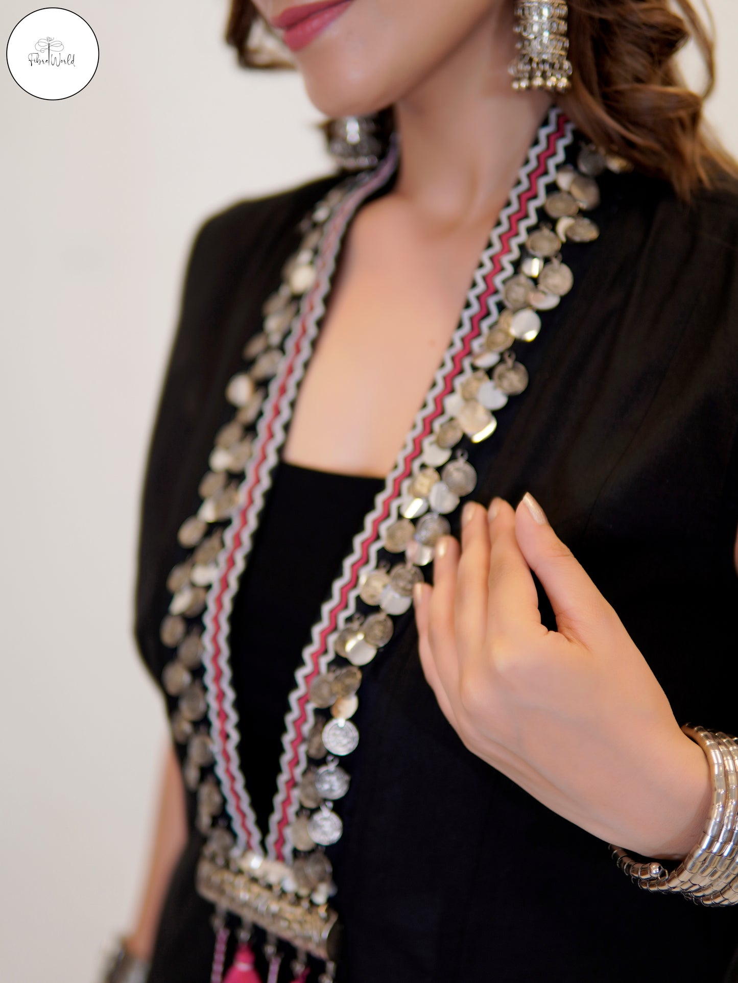 The Gypsy Noir Kurta