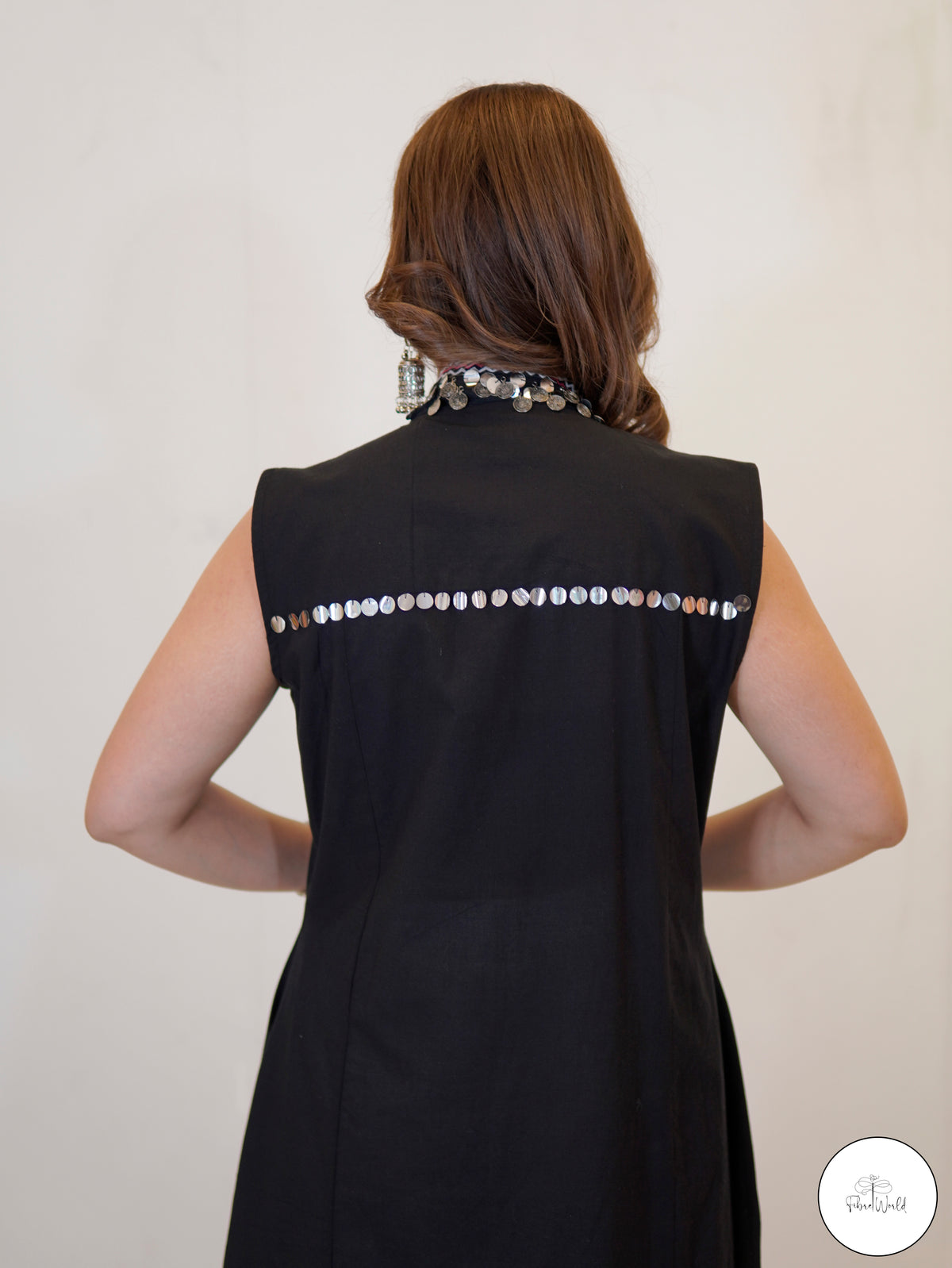 The Gypsy Noir Kurta