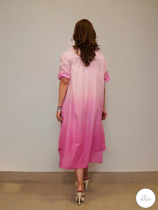 The Ombre Dream Shirtdress