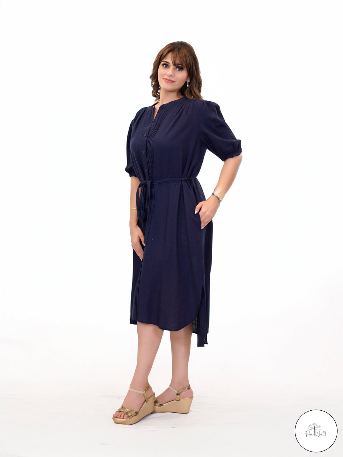 The Navy Dream Shirtdress