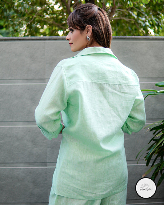 The Kiwi Pure Linen Set