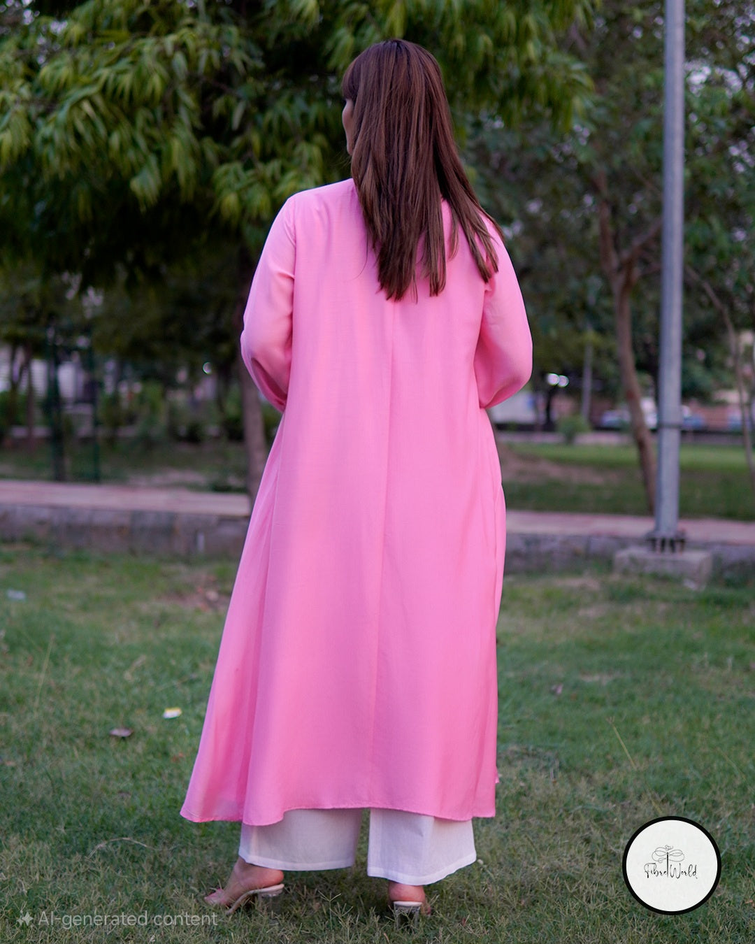 Pink Whisper kurta set