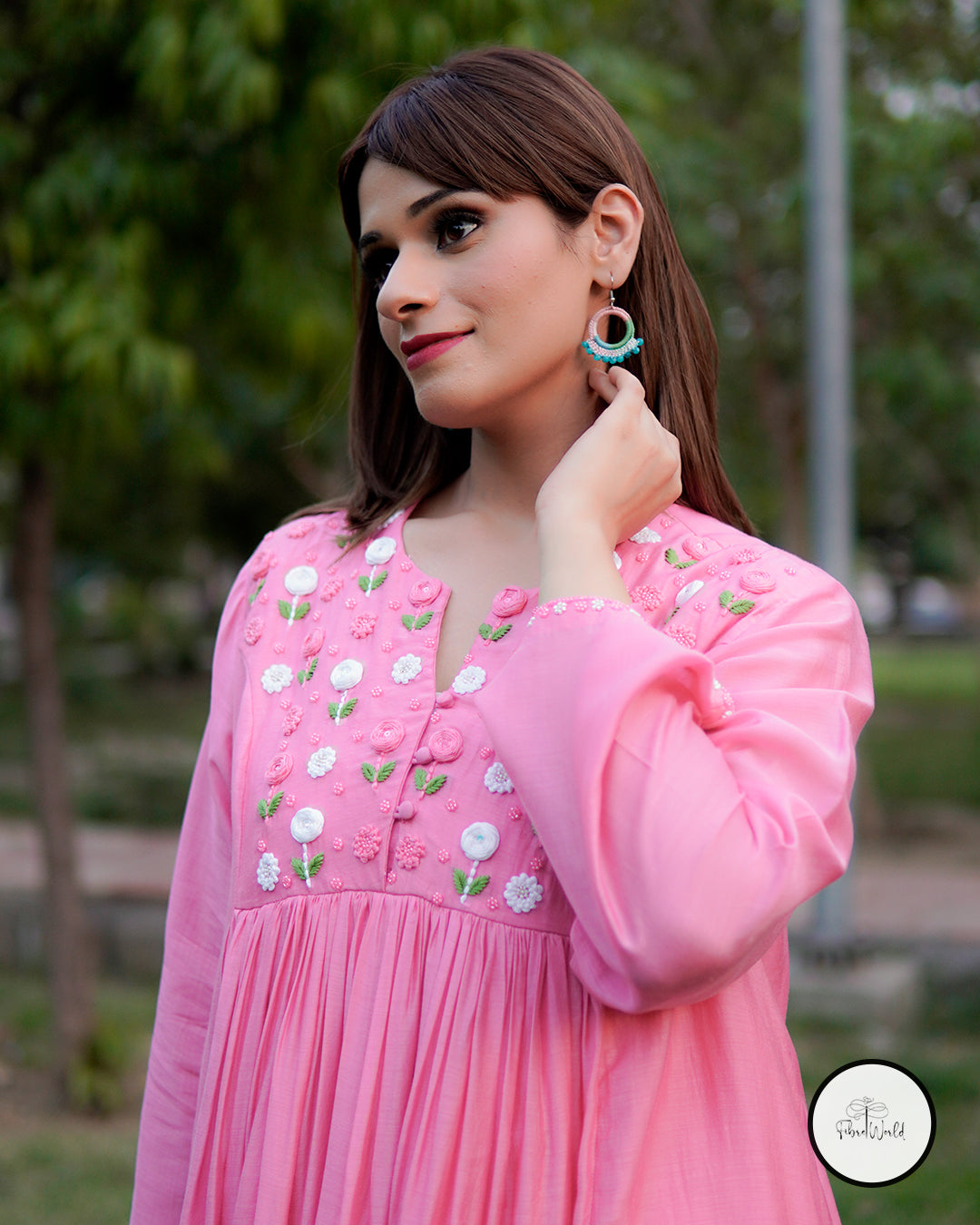 Pink Whisper kurta set