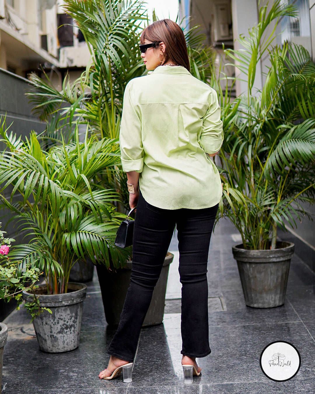 The Orchard Green Twill Shirt