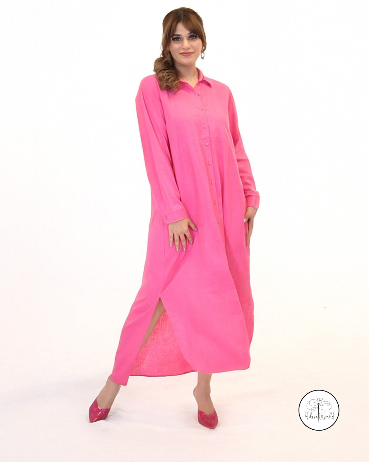 The Pretty Print Shirtdress