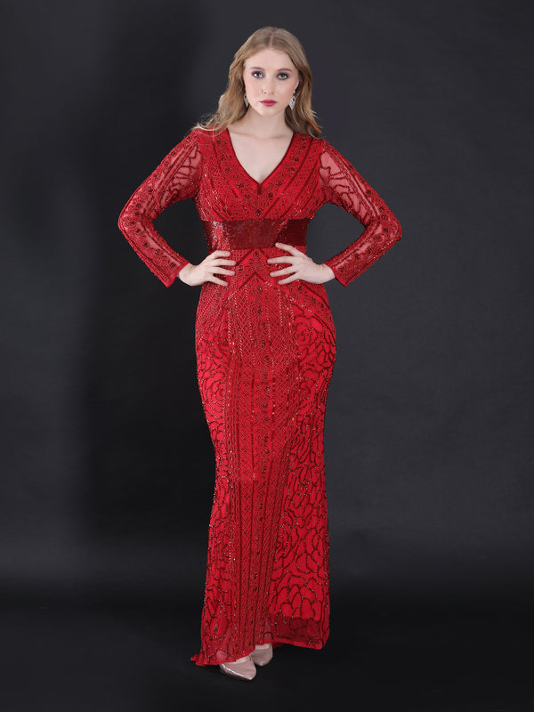 Scarlet Siren Gown