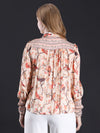 BIRDIE LOVE SATIN CHIFFON SHIRT