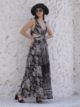 MOON LIGHT BLOOM LONG DRESS