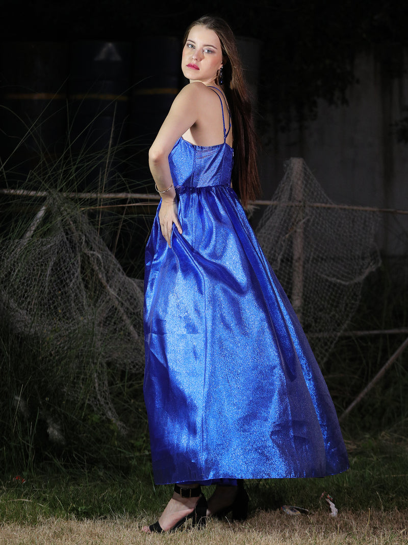 Enchanted Azure Gown