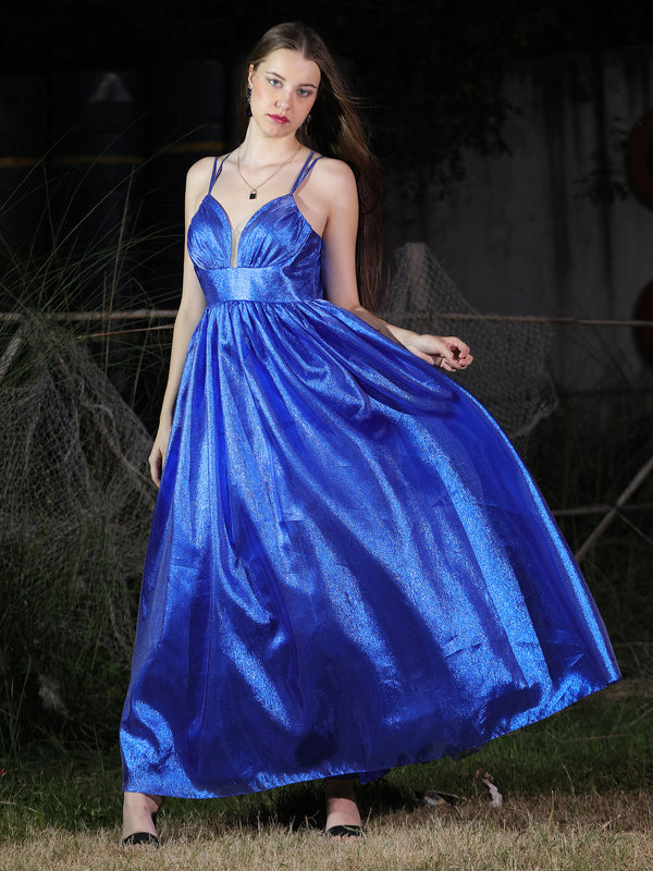 Enchanted Azure Gown