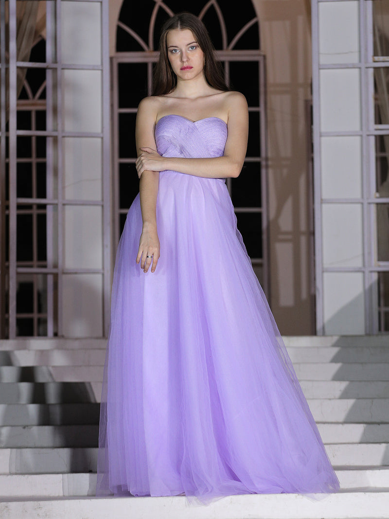 Lavender Whisper Gown