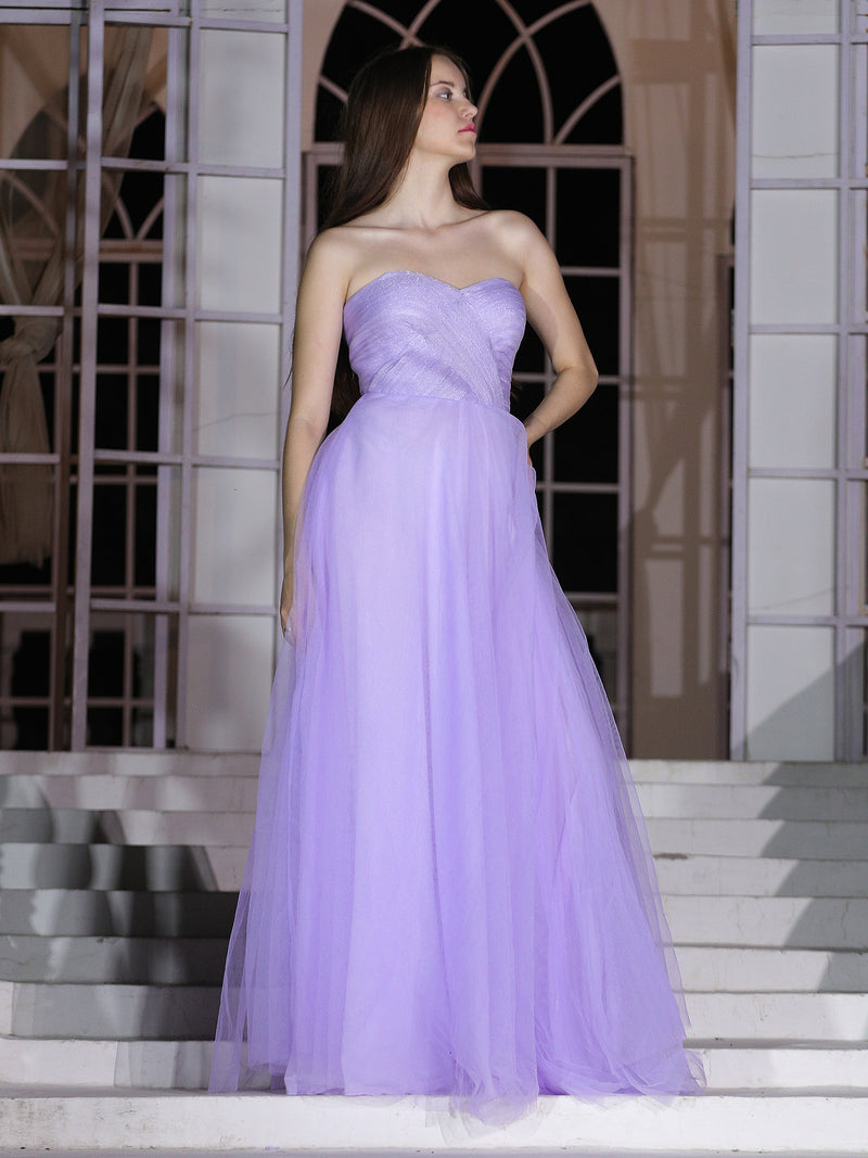 Lavender Whisper Gown