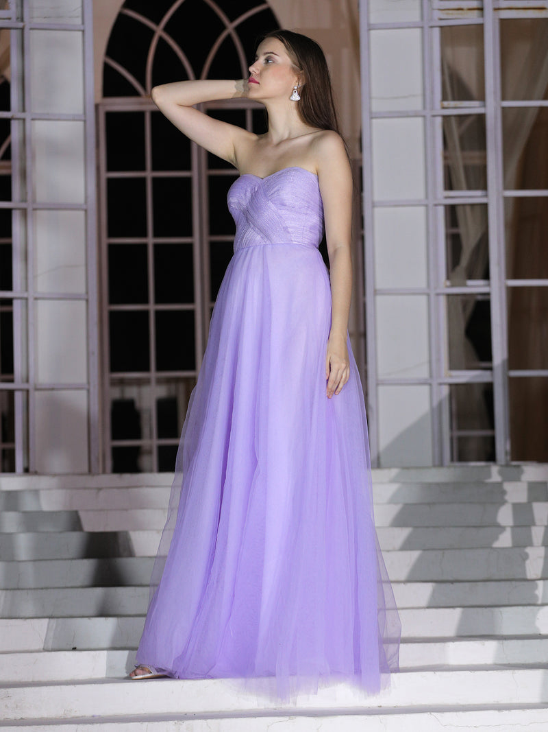 Lavender Whisper Gown