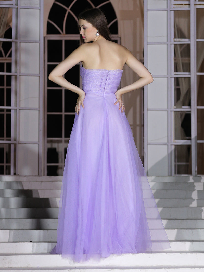 Lavender Whisper Gown