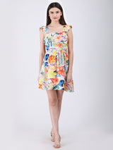 Blossom Breeze Back-Tie Dress