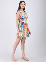 Blossom Breeze Back-Tie Dress