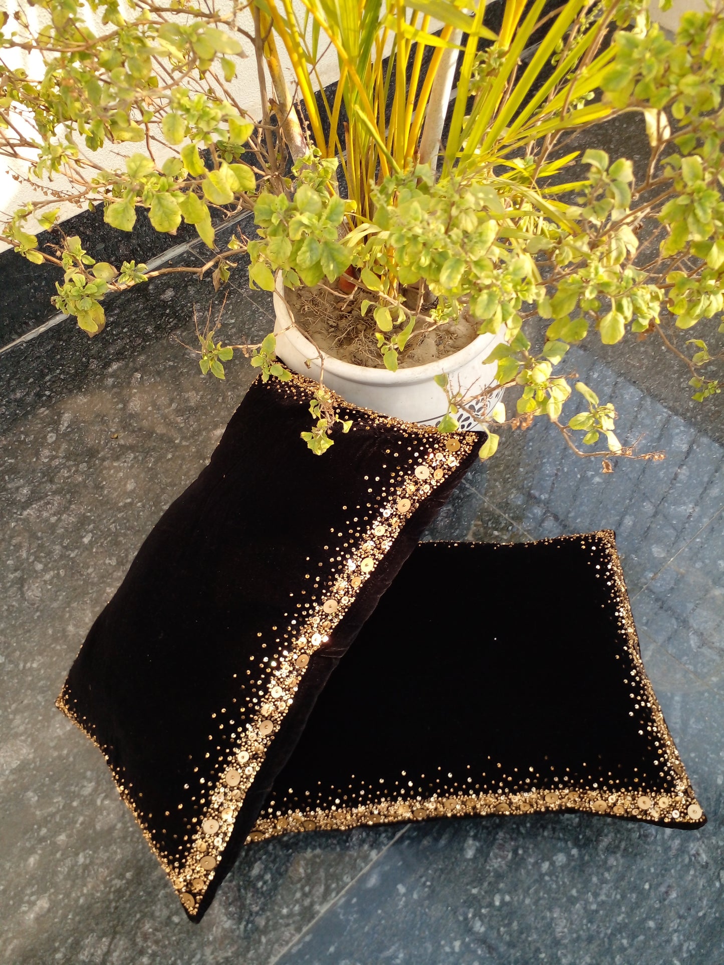 THE MIDNIGHT CUSHION SET