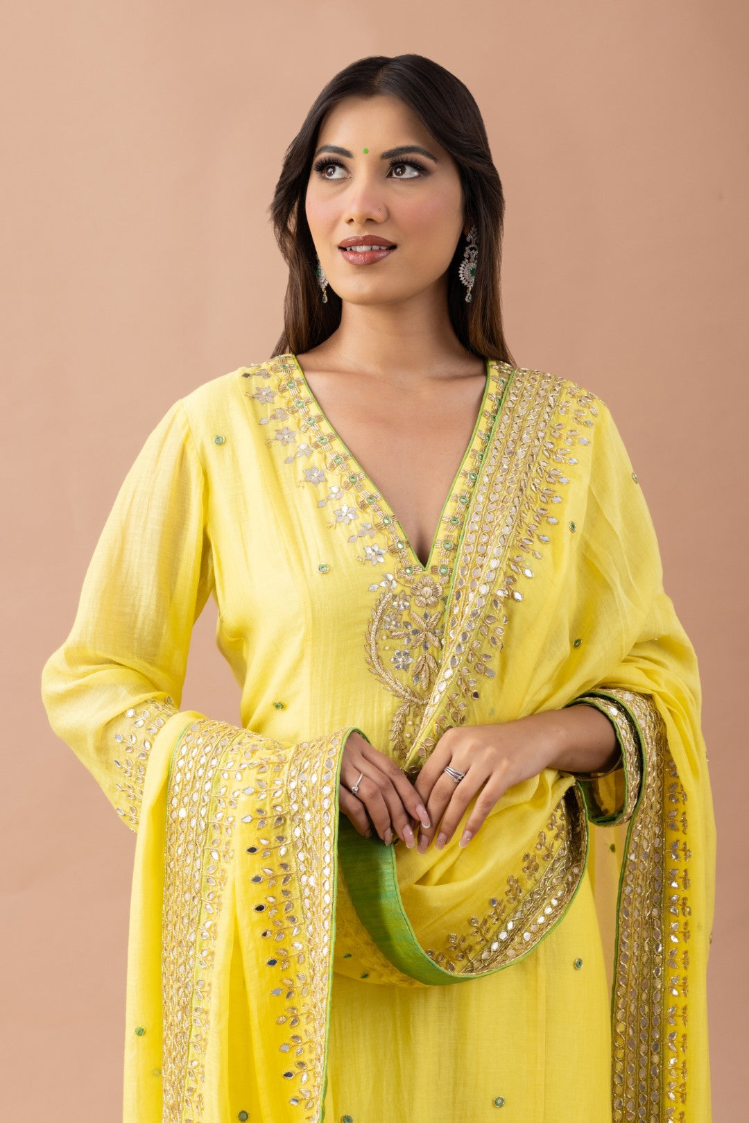 HALDI HUES KURTA SET