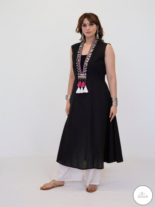 The Gypsy Noir Kurta