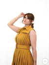 The Pleats & Rivets Dress
