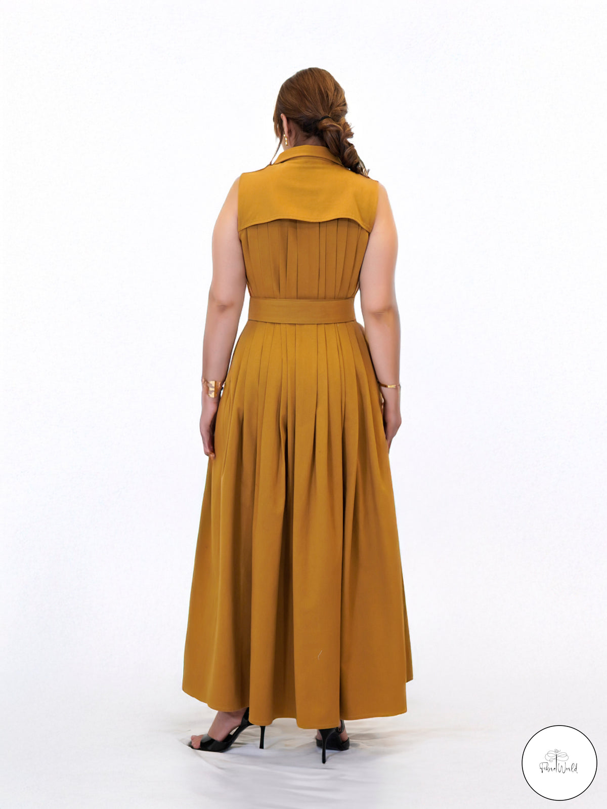 The Pleats & Rivets Dress